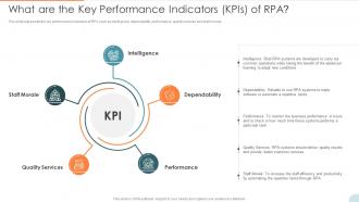 Automatic Technology What Are The Key Performance Indicators Kpis Of RPA