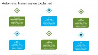 Automatic Transmission Explained In Powerpoint And Google Slides Cpb