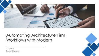 Automating Architecture Firm Workflows With Modern PPT Outline AT
