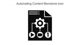 Automating Content Monotone Icon In Powerpoint Pptx Png And Editable Eps Format