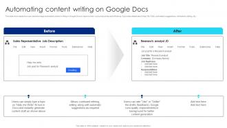Automating Content Writing On Google Chatbot Usage Guide AI SS V
