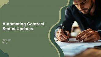Automating Contract Status Updates PPT Example AT