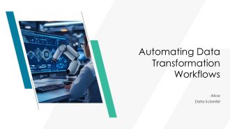 Automating Data Transformation Workflows PPT Structure AT