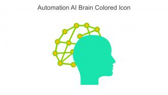 Automation AI Brain Colored Icon In Powerpoint Pptx Png And Editable Eps Format