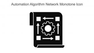 Automation Algorithm Network Monotone Icon In Powerpoint Pptx Png And Editable Eps Format