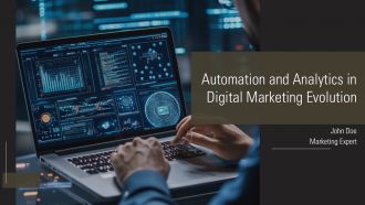 Automation And Analytics In Digital Marketing Evolution PPT Mockup AT