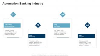 Automation Banking Industry In Powerpoint And Google Slides Cpb