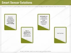 Automation benefits smart sensor solutions ppt powerpoint presentation summary slide portrait