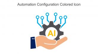 Automation Configuration Colored Icon In Powerpoint Pptx Png And Editable Eps Format