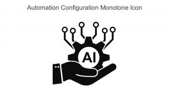Automation Configuration Monotone Icon In Powerpoint Pptx Png And Editable Eps Format