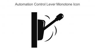 Automation Control Lever Monotone Icon In Powerpoint Pptx Png And Editable Eps Format