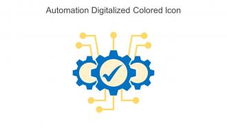 Automation Digitalized Colored Icon In Powerpoint Pptx Png And Editable Eps Format