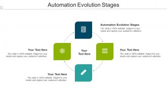 Automation Evolution Stages Ppt Powerpoint Presentation Professional Layout Ideas Cpb