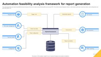 Automation Feasibility Analysis Framework For Report Generation