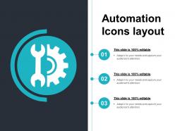 Automation Icons Layout Example Of Ppt