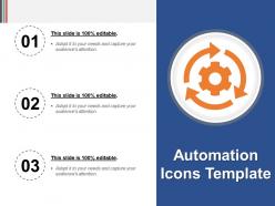 Automation icons template powerpoint guide