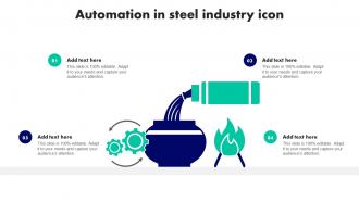 Automation In Steel Industry Icon