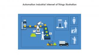 Automation Industrial Internet Of Things Illustration