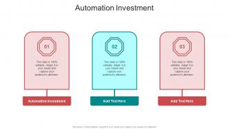 Automation Investment In Powerpoint And Google Slides Cpb