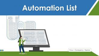 Automation list powerpoint ppt template bundles