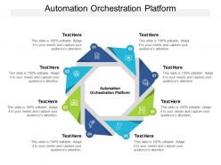 Automation orchestration platform ppt powerpoint presentation infographic template sample cpb