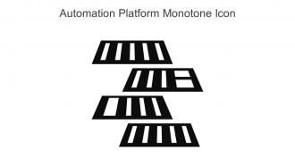 Automation Platform Monotone Icon In Powerpoint Pptx Png And Editable Eps Format