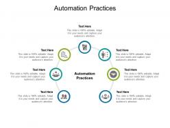 Automation practices ppt powerpoint presentation ideas rules cpb