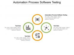 Automation process software testing ppt powerpoint presentation styles portfolio cpb