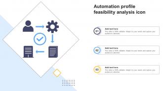 Automation Profile Feasibility Analysis Icon