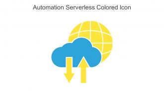 Automation Serverless Colored Icon In Powerpoint Pptx Png And Editable Eps Format