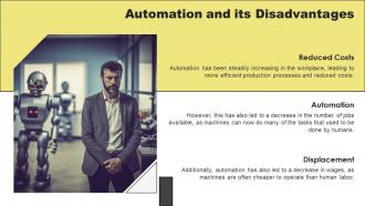 Automation Stealing Jobs Powerpoint Presentation And Google Slides ICP Template Impressive