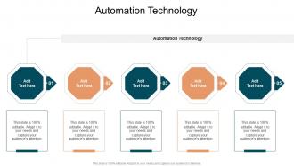 Automation Technology In Powerpoint And Google Slides Cpb
