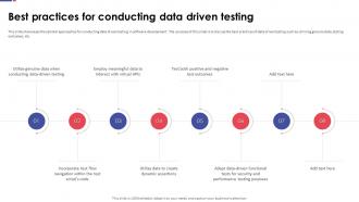Automation Testing For Quality Assurance Best Practices For Conducting Data Driven Testing
