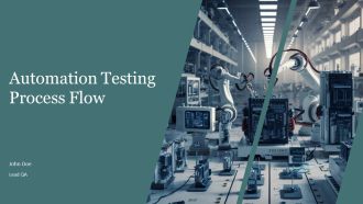 Automation Testing Process Flow PPT Sample AT