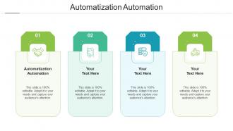 Automatization Automation Ppt Powerpoint Presentation Show Templates Cpb