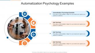 Automatization Psychology Examples In Powerpoint And Google Slides Cpb