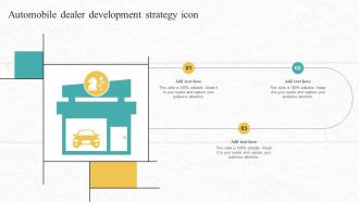 Automobile Dealer Development Strategy Icon