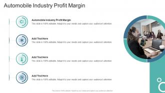 Automobile Industry Profit Margin In Powerpoint And Google Slides Cpb