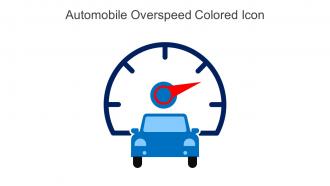 Automobile Overspeed Colored Icon In Powerpoint Pptx Png And Editable Eps Format