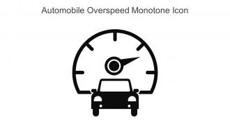 Automobile Overspeed Monotone Icon In Powerpoint Pptx Png And Editable Eps Format