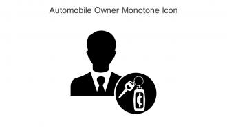 Automobile Owner Monotone Icon In Powerpoint Pptx Png And Editable Eps Format