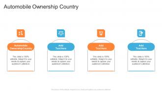 Automobile Ownership Country In Powerpoint And Google Slides Cpb
