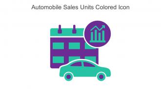 Automobile Sales Units Colored Icon In Powerpoint Pptx Png And Editable Eps Format