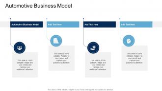 Automotive Business Model In Powerpoint And Google Slides Cpb