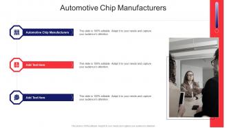 Automotive Chip Manufacturers In Powerpoint And Google Slides Cpb