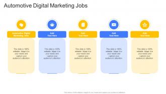 Automotive Digital Marketing Jobs In Powerpoint And Google Slides Cpb