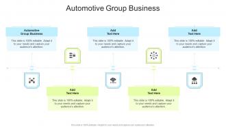 Automotive Group Business In Powerpoint And Google Slides Cpb