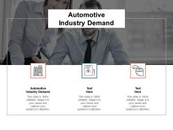 Automotive industry demand ppt powerpoint presentation inspiration outline cpb