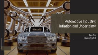 Automotive Industry Inflation And Uncertainty PPT Outline AT
