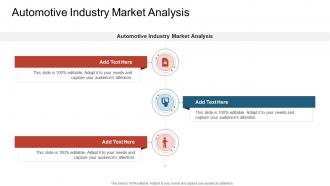 Automotive Industry Market Analysis In Powerpoint And Google Slides Cpb